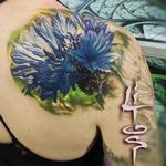 Tattoos - Flower Tattoo Color - 140299