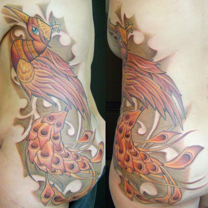 Tailored Tattoo  Asian phoenix linework for Friday  Facebook