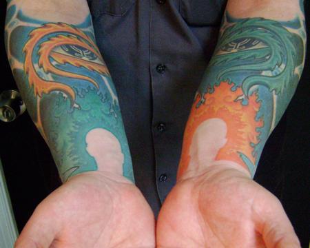 Gabriel Cece - alex grey forearms