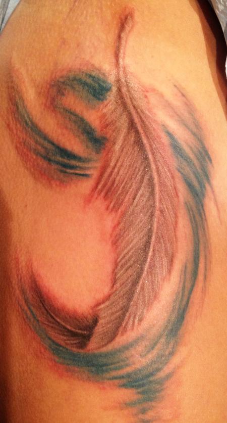 Tattoos - feathers - 69879