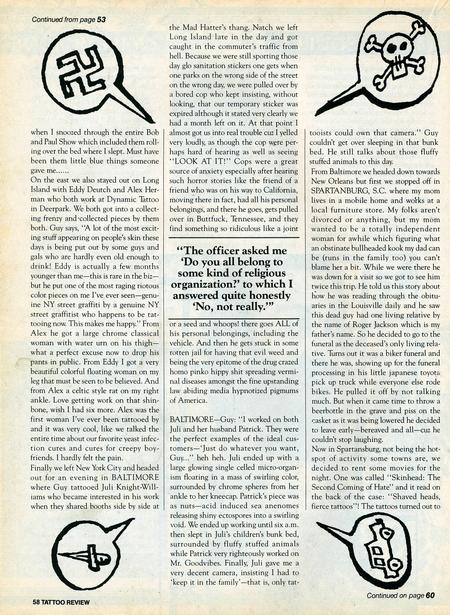  - Tattoo Revue Magazine, 1990 - Page 7