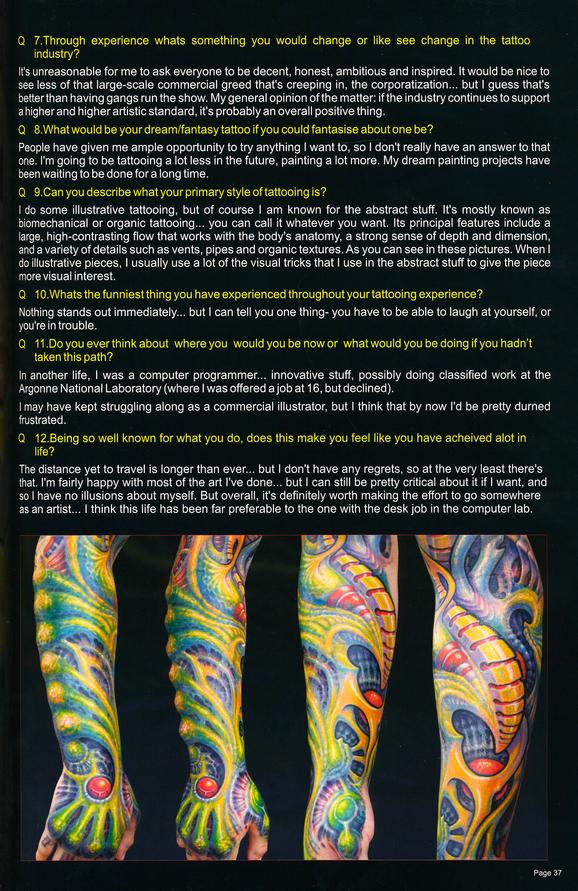  - Custom Tattooz Australia, 2008, Page 3