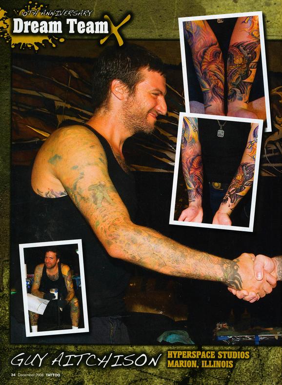  - Tattoo Wars - Tattoo Mag,  Dec 2008, Page 1