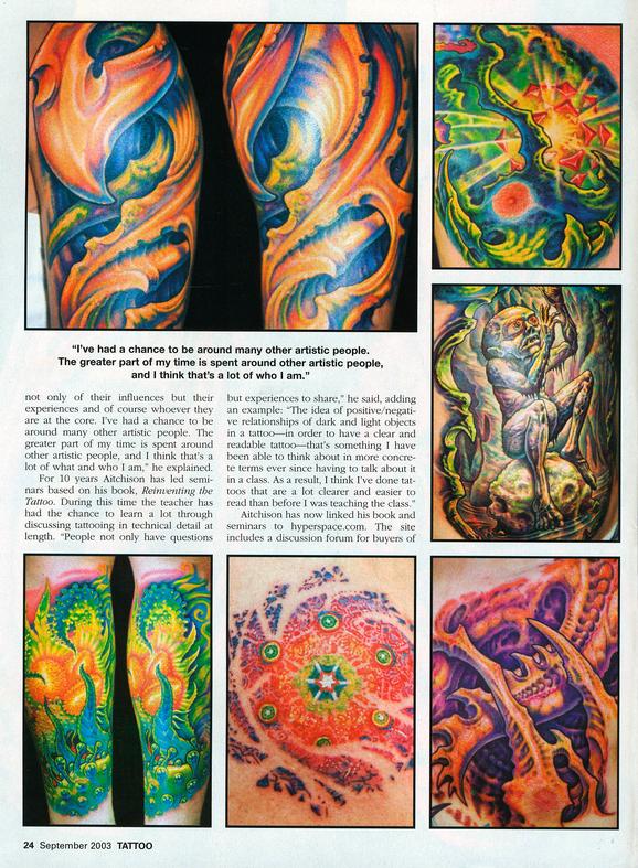  - Aitchison/Wortman, Tattoo Magazine, 2003, Page 5