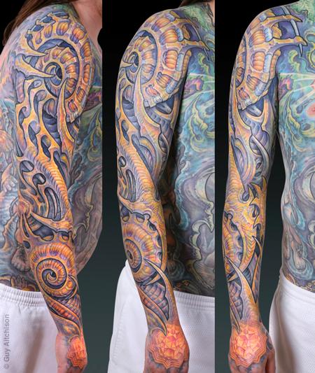 Guy Aitchison - Scott, after 3 tattoo sessions