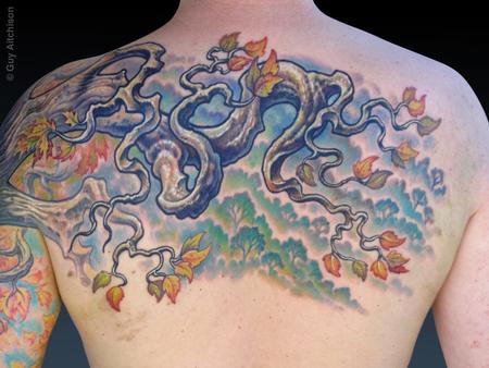 Guy Aitchison - Uli, after one long tattoo session