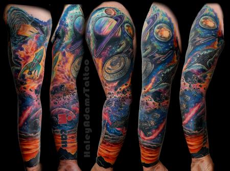 space ship tattoo Tattoo Design Thumbnail