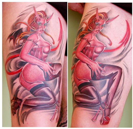 Devil In Red By Joe Capobianco Tattoonow