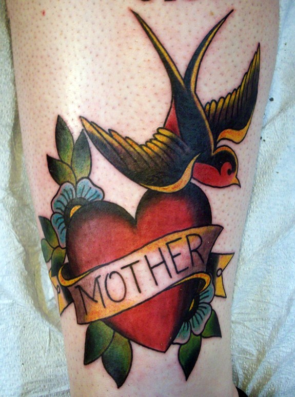 Sailor Jerry Mom Tattoo