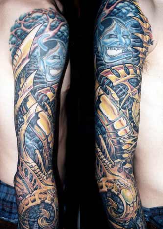 Guy Aitchison - Bio Mech Around Demon Sleeve