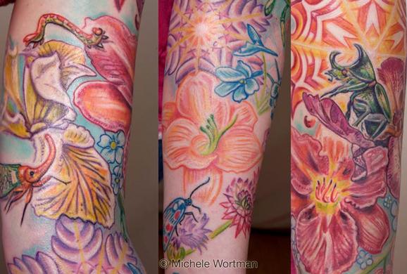 Michele Wortman - Amanda sleeve detail