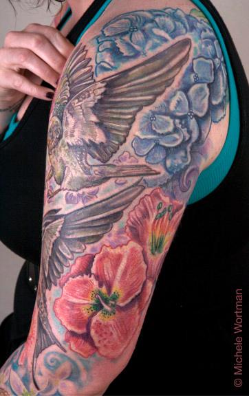 Michele Wortman - casey barnswallow sleeve detail