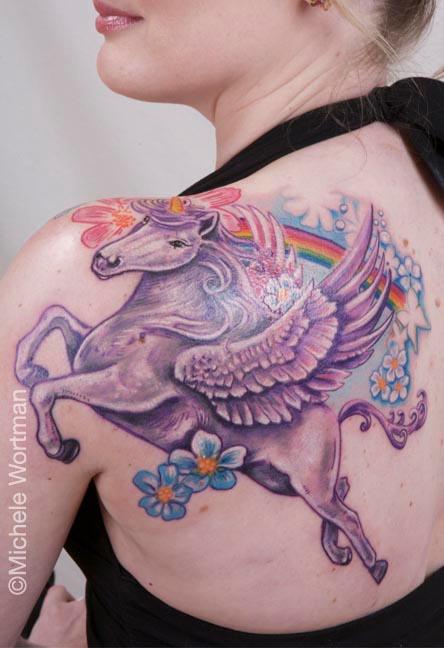 Michele Wortman - Shelley unipeg back shoulder