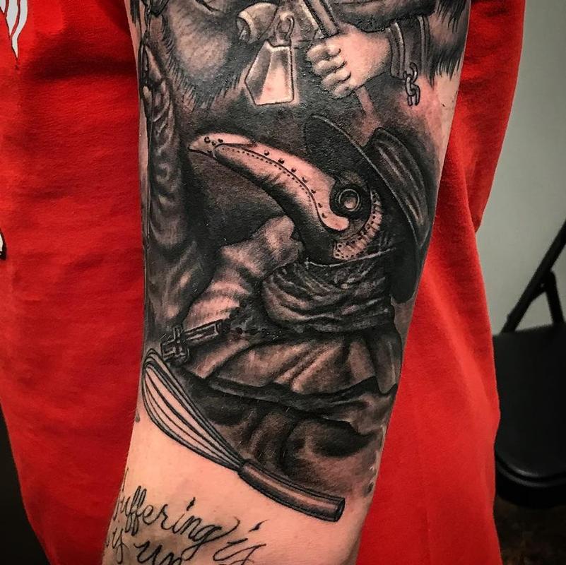 Plague Doctor by David Gordon: TattooNOW