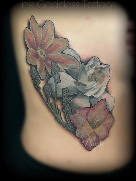 Tattoos - Realistic Floral tattoo by Haylo  - 141168