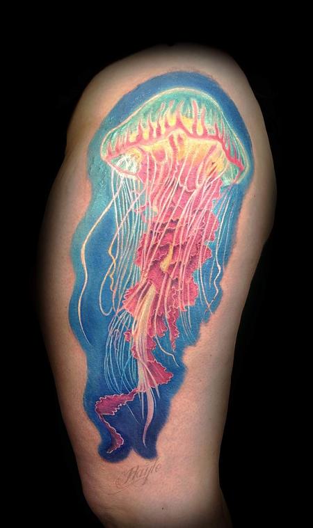 Haylo - Jellyfish tattoo