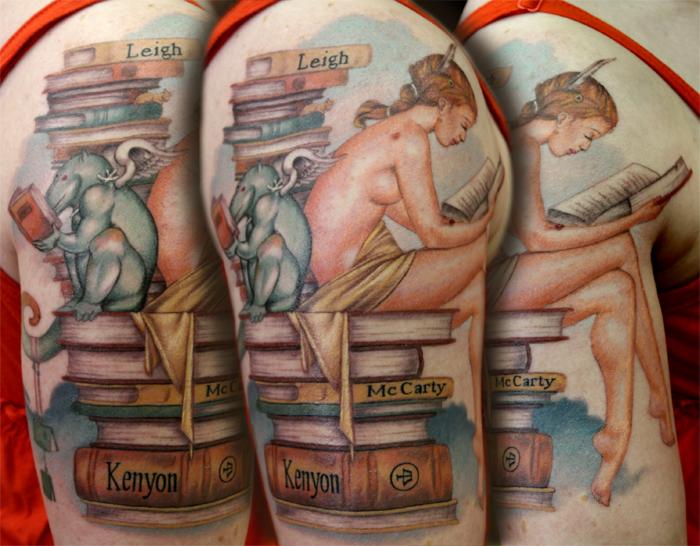 Charla Ex Libris By Jesso Tattoonow
