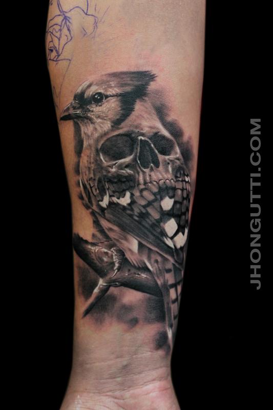 Blue Jay By Jhon Gutti Tattoonow Blue Jay By Jhon Gutti Tattoonow