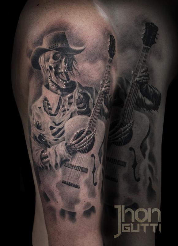 15 Best Guitar Tattoo Designs with Meanings  Styles At Life