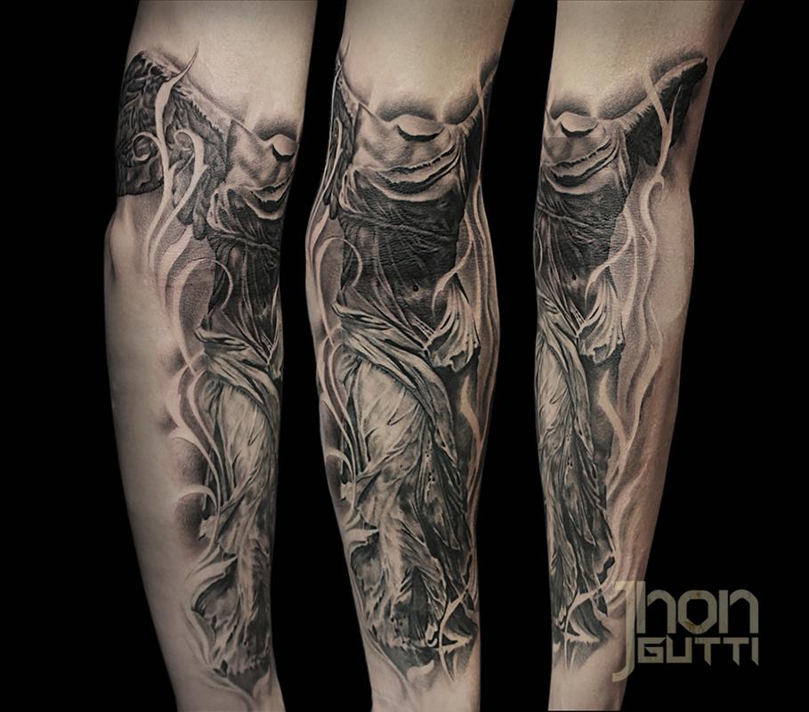 straal Eed verjaardag WINGED VICTORY OF SAMOTHRACE SCULPTURE by Jhon Gutti: TattooNOW