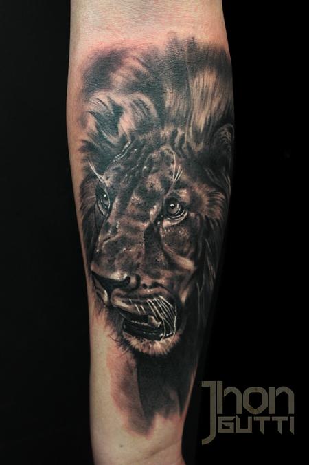 Tattoos - LION FACE - 103584