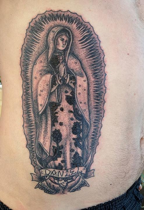 our lady of guadalupe and san judas tattooTikTok Search