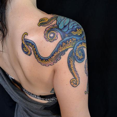 Tattoos - Octopus Tattoo - 73057