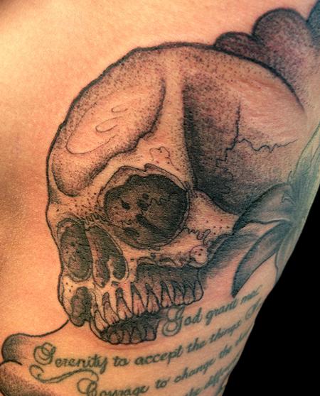 Tattoos - Anas Skull Tattoo - 73048