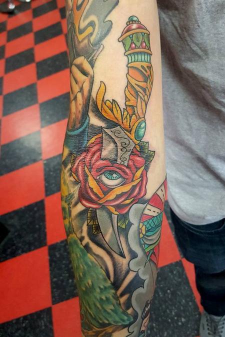 Tattoos - Dagger Tattoo - 119957