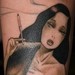 Tattoos - Black and Grey Pinup - 52207