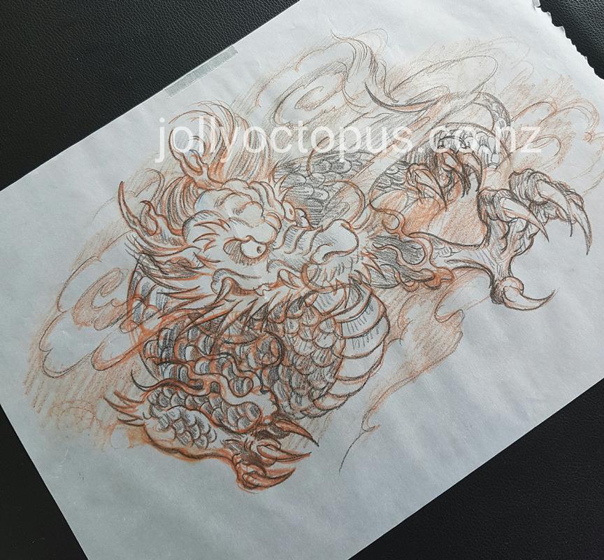 Japanese Dragon Tattoo Design By Steve Malley Tattoonow Japanese Dragon Tattoo Design By Steve Malley Tattoonow