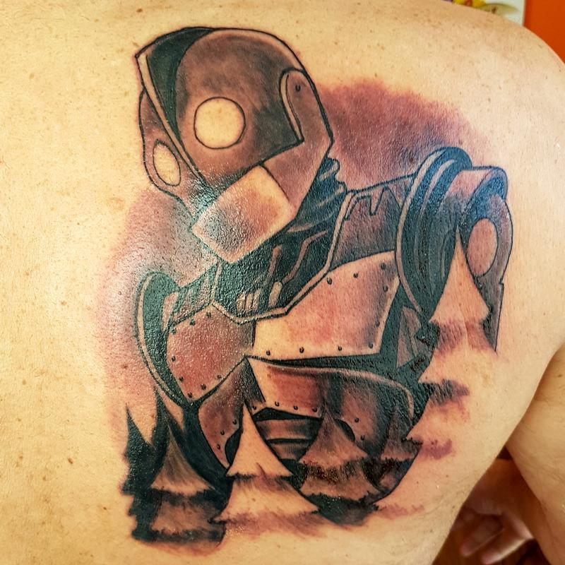 The iron giant tattoo by AntoniettaArnoneArts on DeviantArt