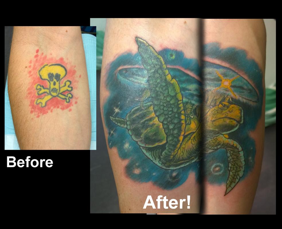 Kurt Vonnegut Tattoos Since We Are Here on Earth to Fart Around  Tattoodo