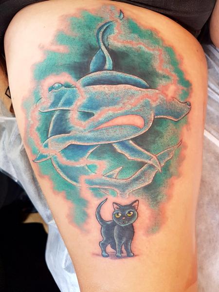 Tattoos - The Cat Is The Shark - 132348