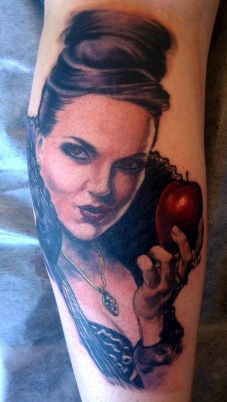 Steve Malley - Regina Evil Queen Once Upon a Time Tattoo