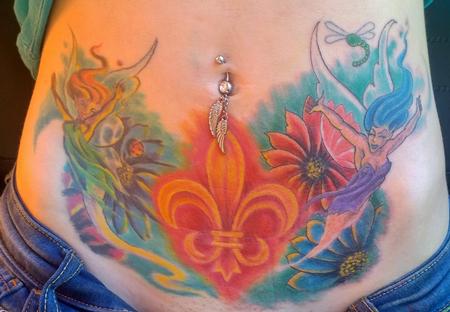 Steve Malley - Fairies and Flowers Color Tattoo Sexy and Feminine