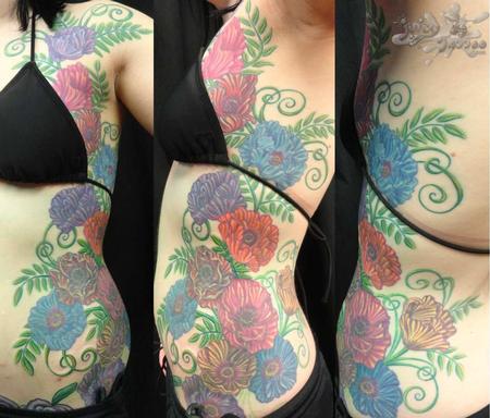 Tattoos - Poppies  - 112003