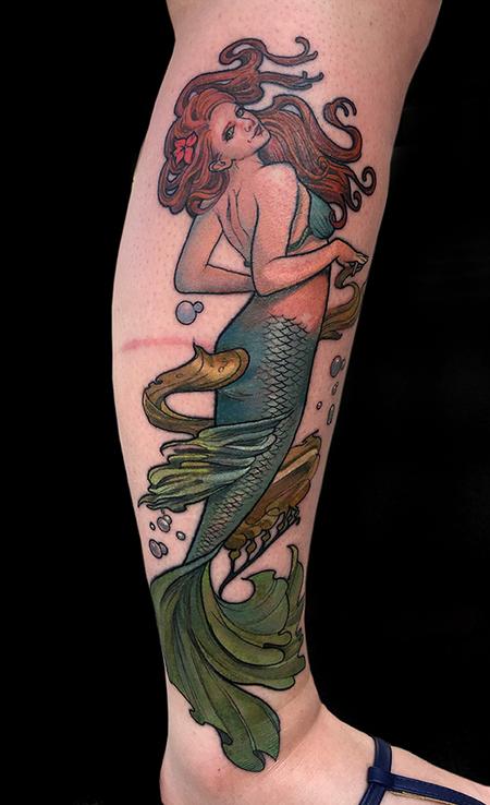 Tattoos - Mermaid - 132579
