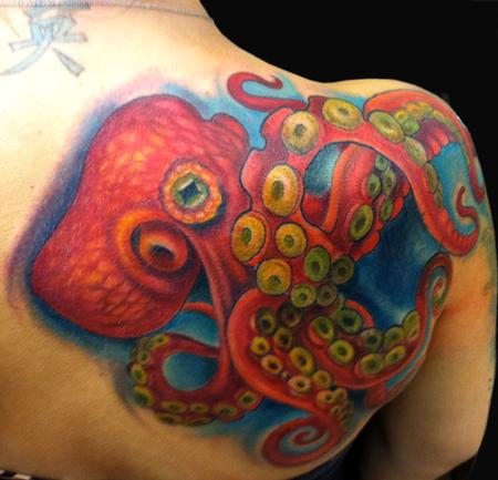 Tattoos - Octopus tattoo - 69070