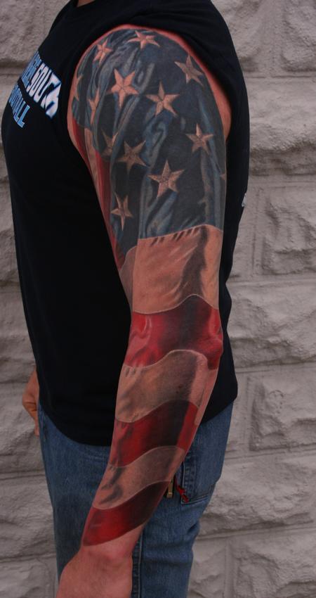 Mountain tattoo Flag tattoo flagtattoo mountaintattoo eagletattoo  Flag  tattoo Lineman tattoo American flag sleeve tattoo