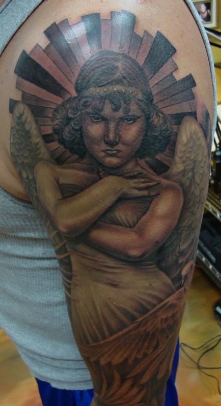 Tattoos - Heavenly Angel- Close up - 99072