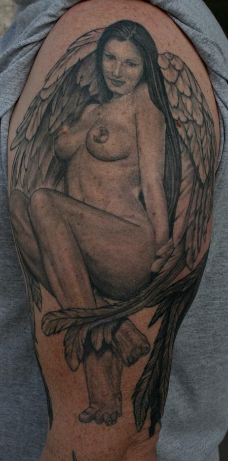Tattoos - Nude Angel - 98827
