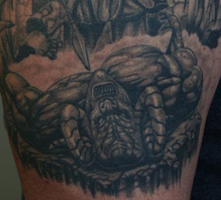 Tattoos - Demon Close Up - 99914