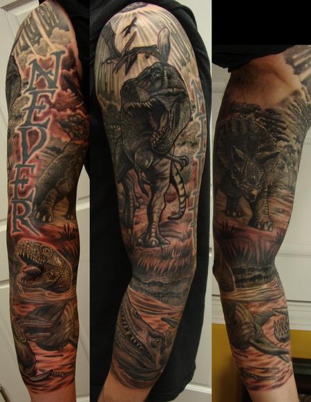 Larry Brogan - Dinosaur Sleeve