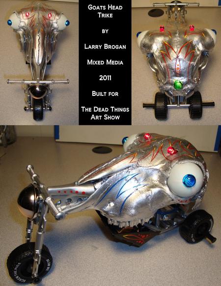Larry Brogan - Goats Head Trike by Larry Brogan