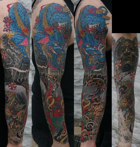 Tattoos - Japanese Sleeve - 114138