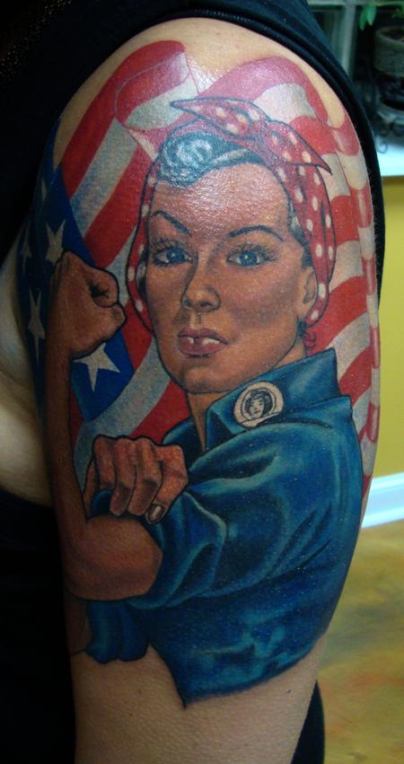 Tattoos - Rosie the Riveter - 98682