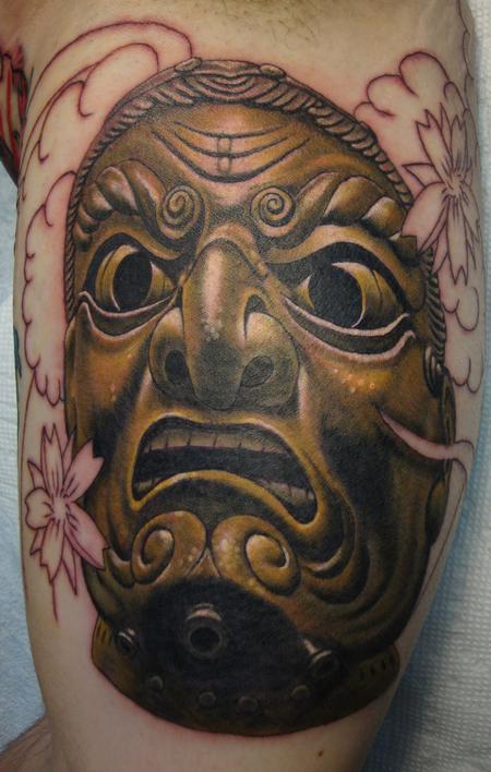 Larry Brogan - Samuri Mask- In Progress