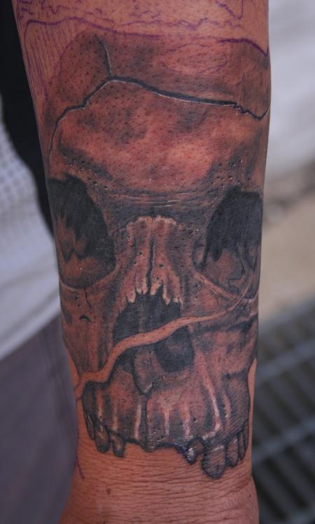 Larry Brogan - Skull Closeup