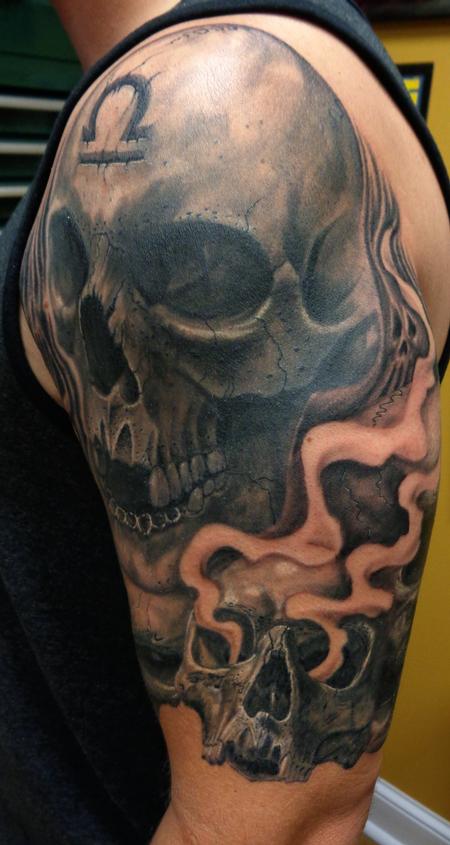 Smokey Skull tattoo done  Heavy Metal Tattoo  Piercing  Facebook
